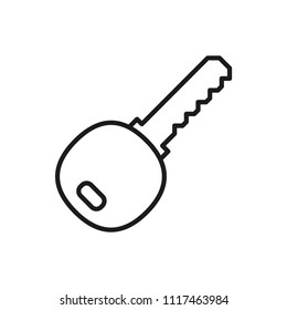 key vector icon
