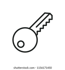 key vector icon