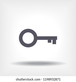 Key vector icon