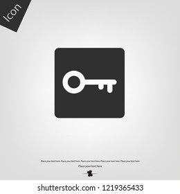 Key vector icon