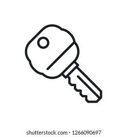 key vector icon