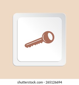 Key vector icon 