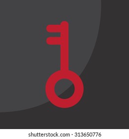 Key vector icon