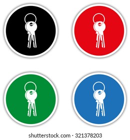  Key - vector icon