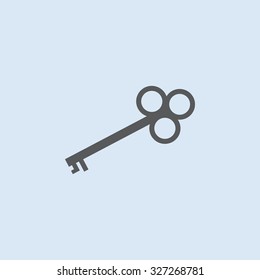 Key vector icon 