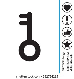 Key vector icon