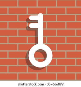 Key vector icon