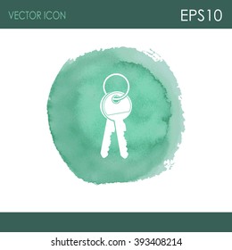 Key vector icon.