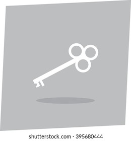 Key vector icon 