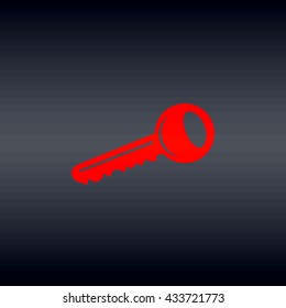Key vector icon