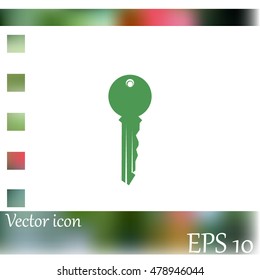 Key vector icon