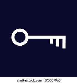 Key vector icon
