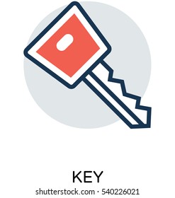 Key Vector Icon