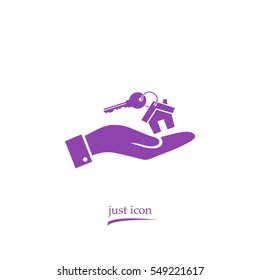 key vector icon