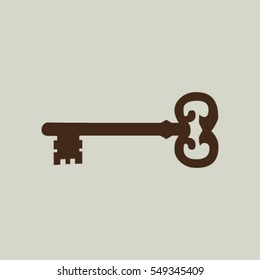 Key. Vector icon