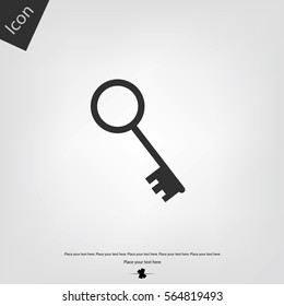 Key vector icon