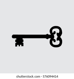 Key. Vector icon