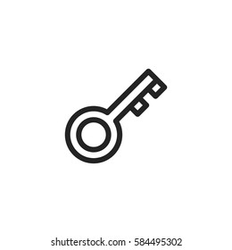 Key vector icon