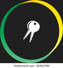 Key vector  icon