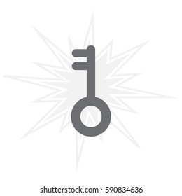 Key vector icon