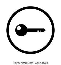 Key vector icon