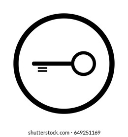 Key vector icon