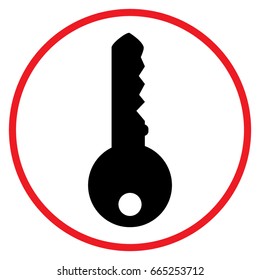 key vector icon