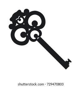 Key vector icon