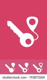 Key vector icon
