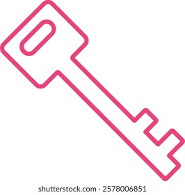 Key vector icon. Can be used for printing, mobile and web applications.
