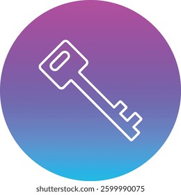 Key vector icon. Can be used for printing, mobile and web applications.