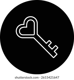 Key vector icon. Can be used for printing, mobile and web applications.