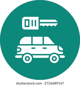 Ilustración de diseño de icono de Vector clave