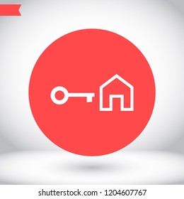 key vector icon eps 10