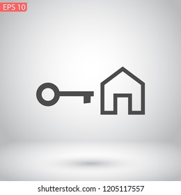 key vector icon eps 10