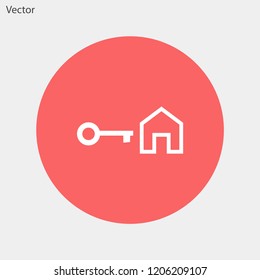 key vector icon eps 10