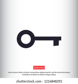 key vector icon eps 10