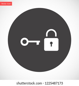 key vector icon eps 10