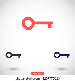 key vector icon eps 10