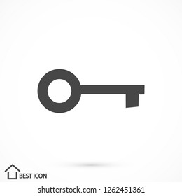 key vector icon eps 10