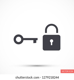 key vector icon eps 10