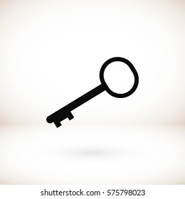 key vector icon, 

Vector EPS 10 illustration style