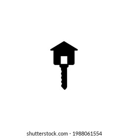 Key vector icon. Key flat illustration. Simple business concept pictogram on isolated background.