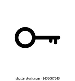Key vector icon illustration. eps 10
