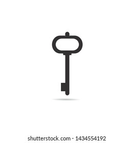 Key vector icon illustration template design 