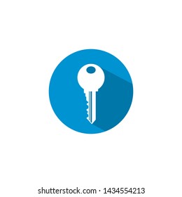 Key vector icon illustration template design 
