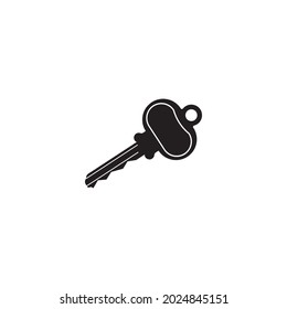 Diseño de la plantilla de ilustración de icono de vector clave 