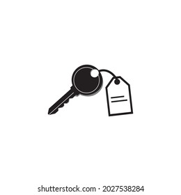 Key vector icon illustration template design 