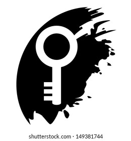 Key - Vector icon isolated