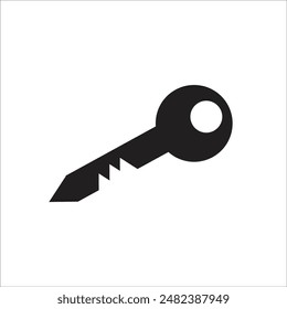 key vector icon line template